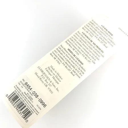 Luhr Jensen P.J.POP Dřevěný popper, Stříbrná / Černá, 17g, dřevo, #6151