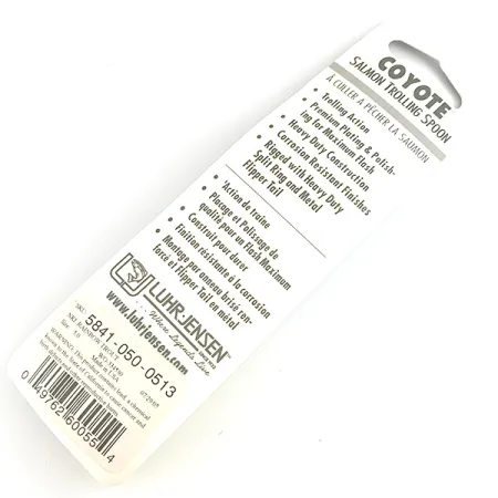 Luhr Jensen Coyote Spoon 5 Plandavka, Pstruh duhový, 17g, #6153