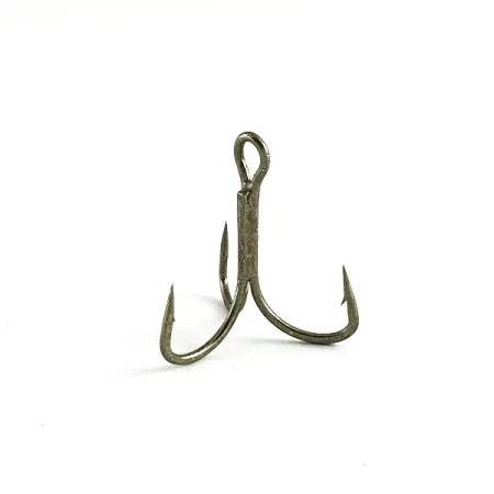 Gamakatsu Treble Hooks #6 Trojháčky, Bronz, EWG, #6162