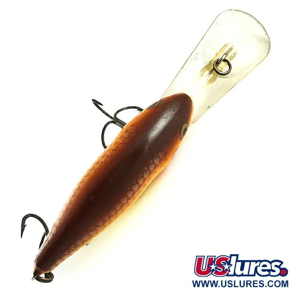 Rapala Risto Rap Wobler, Yellow / Brown, 16g, Hlubokopotápivý, #6163