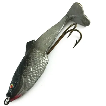 Vivif Swim Bait, Černo-Stříbrná, 10g, Design Living Tail, #6165