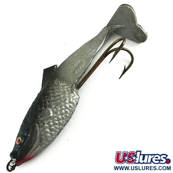 Vivif Swim Bait, Černo-Stříbrná, 10g, Design Living Tail, #6165