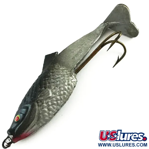 Vivif Swim Bait, Černo-Stříbrná, 10g, Design Living Tail, #6165