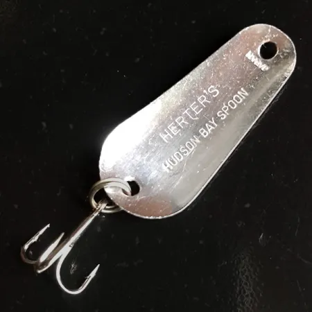 Herter's Hudson bay spoon Plandavka, Červená/Bílá/Nikl, 7g, #6191