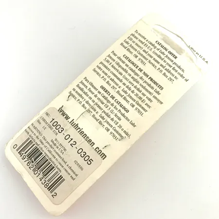 Luhr Jensen Krocodile Die #4 UV Třpytka, Nikl/Červená, 14g, UV, #6195