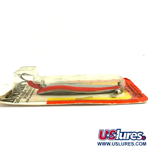 Luhr Jensen Krocodile Die #4 UV Třpytka, Nikl/Červená, 14g, UV, #6195