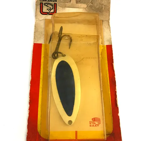 Luhr Jensen Krocodile Stubby Plandavka, Bílá/Modrá, 24g, Kompaktní, #6197