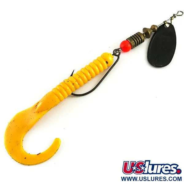 Mepps Black Fury Combo Killer 2 Třpytka, Černo/Žlutá, 6.5g, #6218