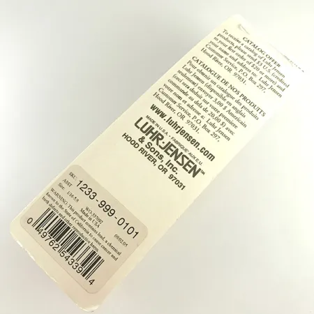 Luhr Jensen Krocodile Stubby Třpytka, Tepaný nikl, 18g, #6221