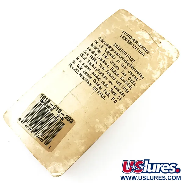 Luhr Jensen Krocodile Stubby Plandavka, Trout UV Glow, 11.3g, #6231