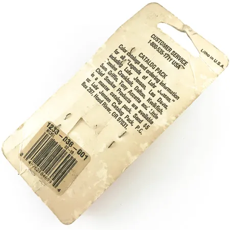 Luhr Jensen Pro Wobbler Plandavka, Zlatá, 11g, Vintage OVP, #6232