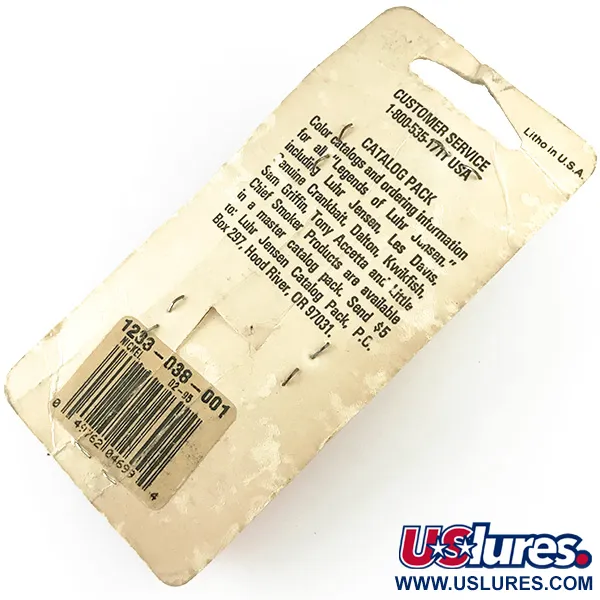 Luhr Jensen Pro Wobbler Plandavka, Zlatá, 11g, Vintage OVP, #6232