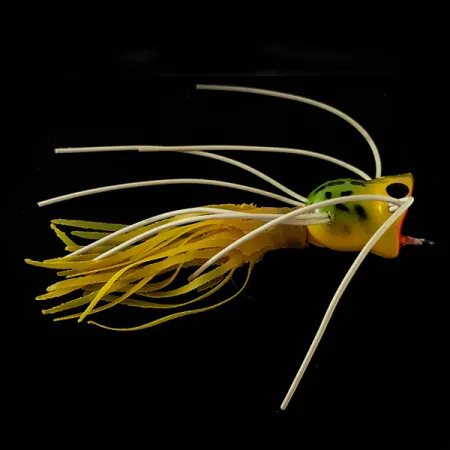 Fred Arbogast Hula Popper Popper, Frog, 1,6g, Gumové Třásně, #6241