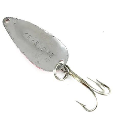 Keystone Plandavka, Červená/Bílá/Nikl, 5,5g, Diagonální Pruhy, #6245