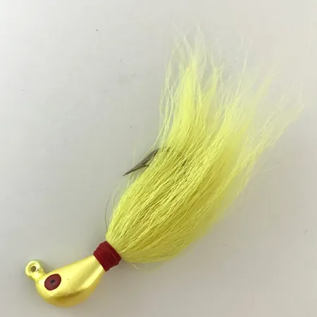 Northland Sting'r Bucktail Jig UV, Žlutá / Červená, 14g, UV, #6289