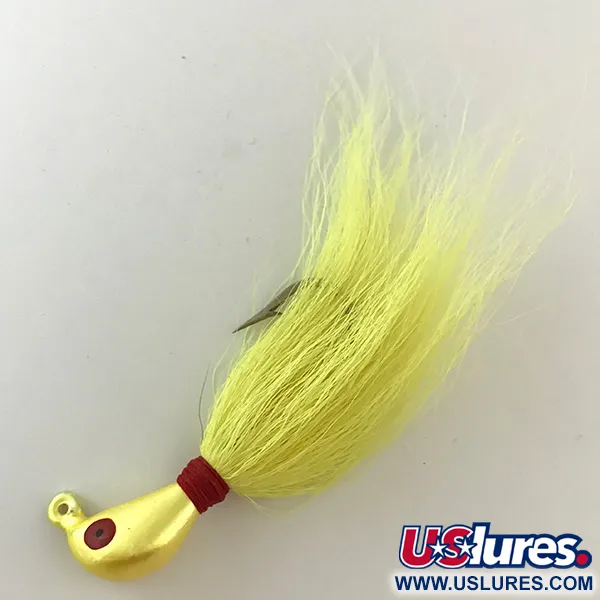 Northland Sting'r Bucktail Jig UV, Žlutá / Červená, 14g, UV, #6289