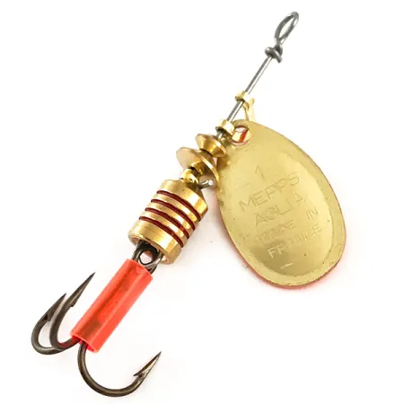 Mepps Aglia 1 Fluo Třpytka, Fluorescenční růžová, 3.5g, UV, #6332