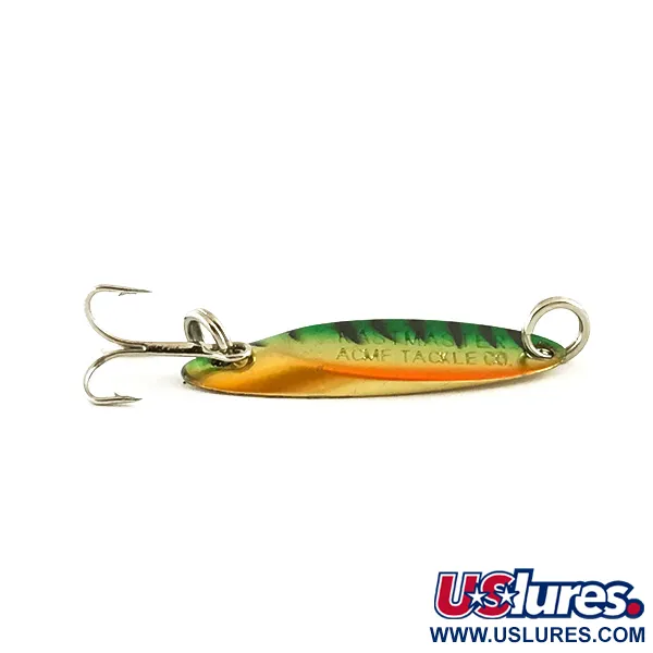 Acme Kastmaster Plandavka, Fire Tiger, 3.5g, Mosazný Spodek, #6343