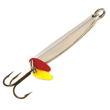 Bay de Noc Swedish Pimple Plandavka, Nikl/Zelená/Červená/Žlutá, 7g, #6359