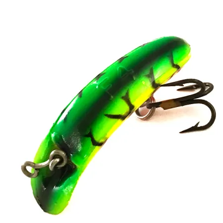 Yakima Bait FlatFish F4 UV Nástraha, Fire Tiger, 1,4g, UV, #6751