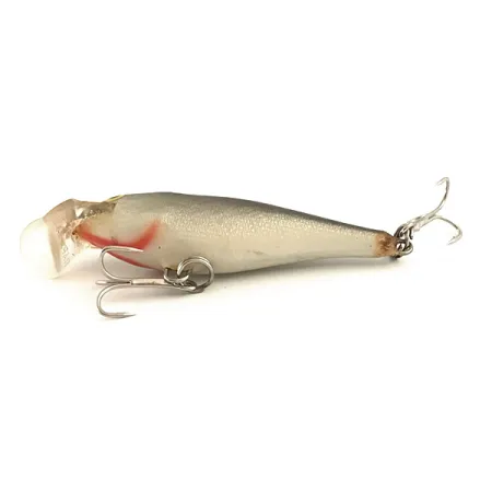 Rapala Shallow Shad Rap Wobler, Stříbrná, 5g, Balza, #6414