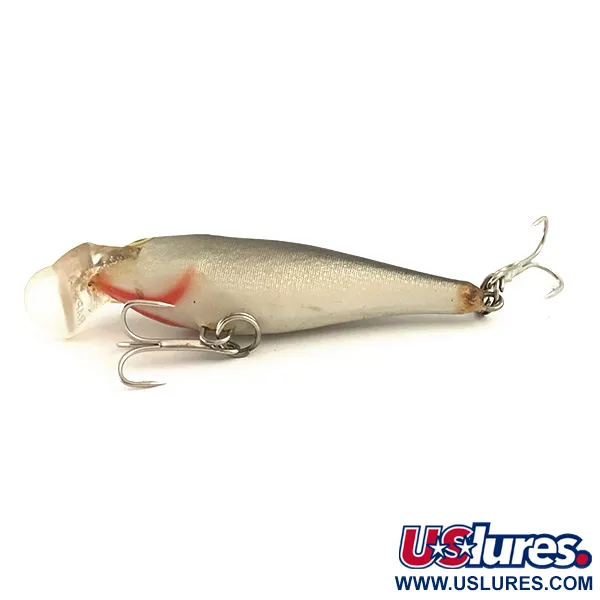 Rapala Shallow Shad Rap Wobler, Stříbrná, 5g, Balza, #6414