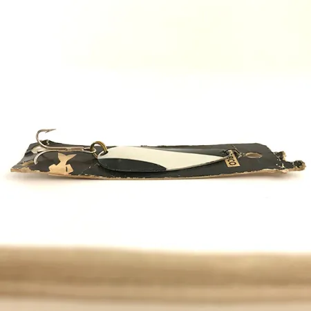 Nebco FlashBait 266 Třpytka, Bílá, Černá, Nikl, 10g, Vintage, #6421