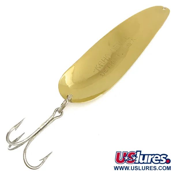 Dardevle Koho Devle Plandavka, Zlatá, 40g, Ražba Detroit, #6433