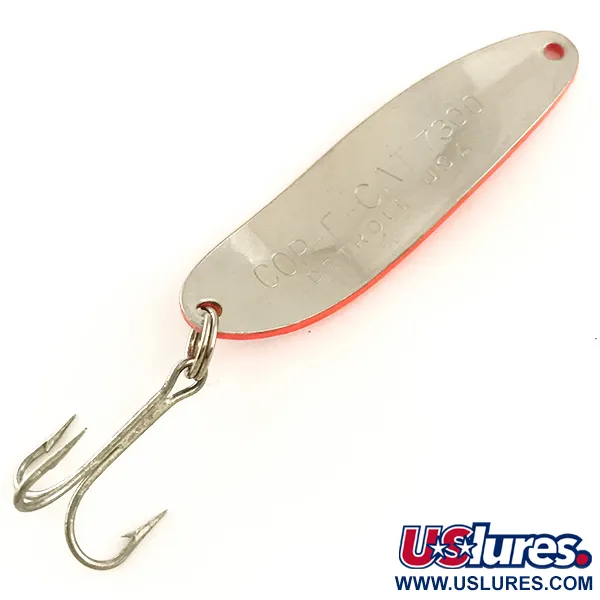 Dardevle Cop-E-Cat 7300 UV Plandavka, Červená/Černá/Nikl, 10g, UV, #6436