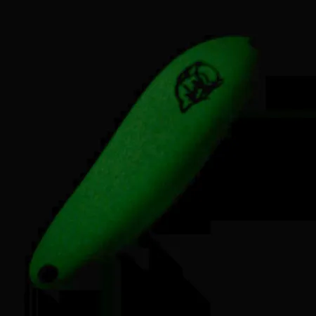 Dardevle Cop-E-Cat 7300 Glow Plandavka, Bílá/Zelená, 10g, UV, #6467