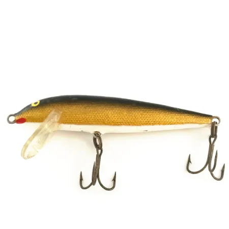 Rapala Countdown Wobler, Zlatá, 12g, Balzové Dřevo, #6470