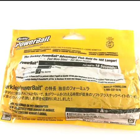 Berkley Power Worm gumová nástraha, Tmavě červená/Modré flitry, #6487