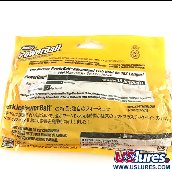 Berkley Power Worm gumová nástraha, Tmavě červená/Modré flitry, #6487