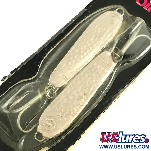 Cotton Cordell CC Spoon Jig Lure, Stříbrná, 21g, Tepaná, #6503