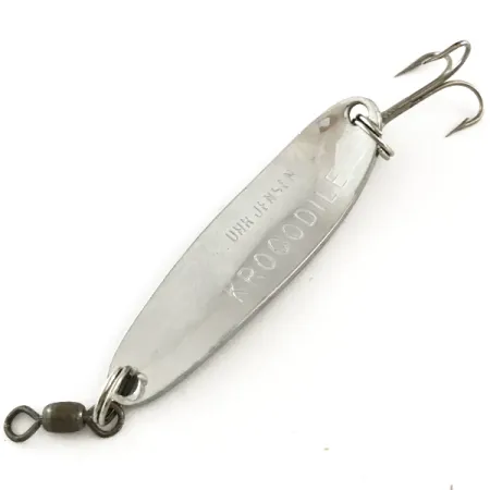 Luhr Jensen Krocodile Die #3 Plandavka, Nikl / Červená, 10g, #6505