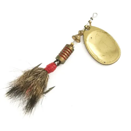 Mepps Aglia 3 dressed Třpytka, Zlatá / Červená, 7,3g, Veverčí ohon, #6509