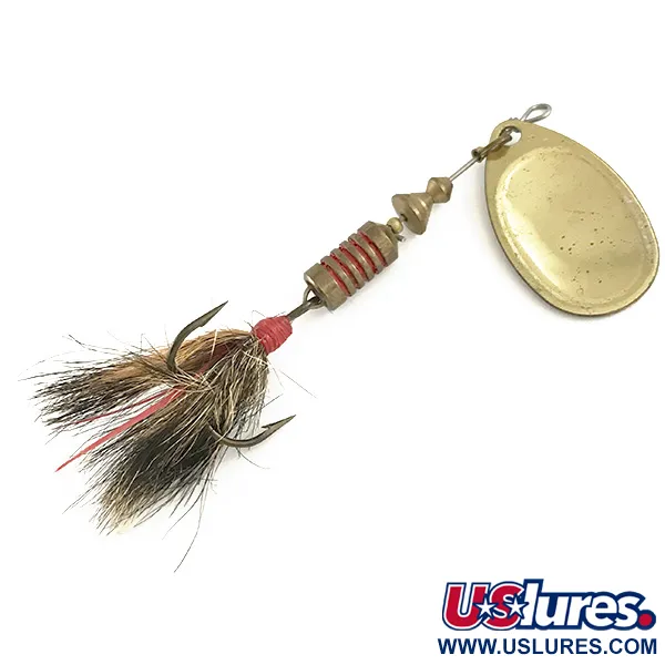 Mepps Aglia 3 Třpytka, Zlatá, 7,3g, Veverčí oháňka, #6510