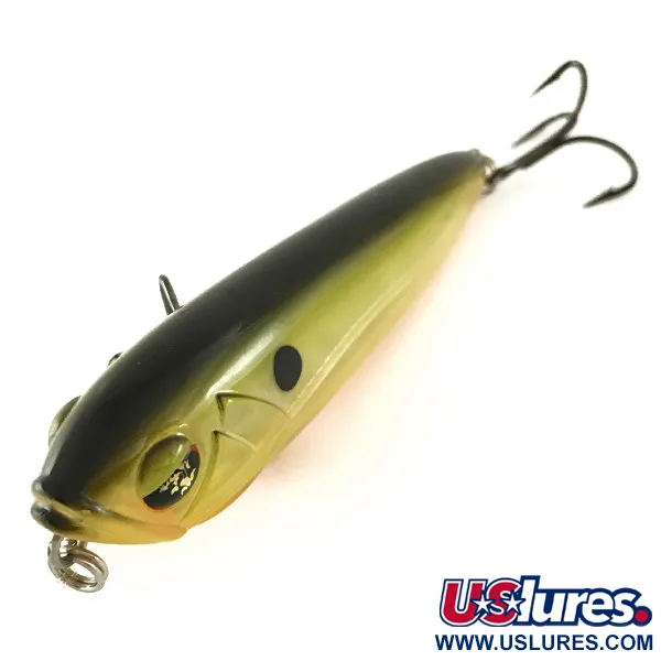 Gary Yamamoto Tate' Pencil Hladinový, Olivová-Zlatá, 10g, #6524