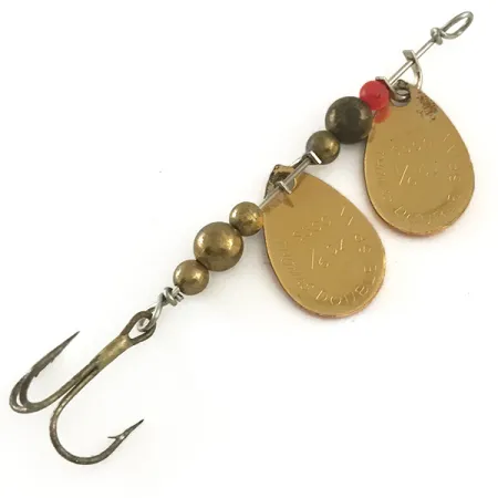 Thomas Double Spinn Tandemová Rotačka, Zlatá/Červená, 5g, USA, #6532