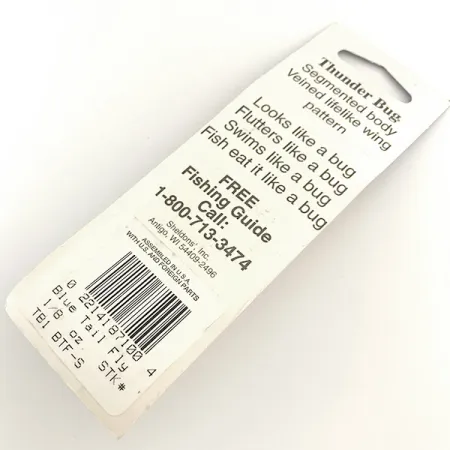 Mepps Thunder Bug Třpytka, Zlatá / Modrá, 4g, Žilkovaná Křídla, #6535