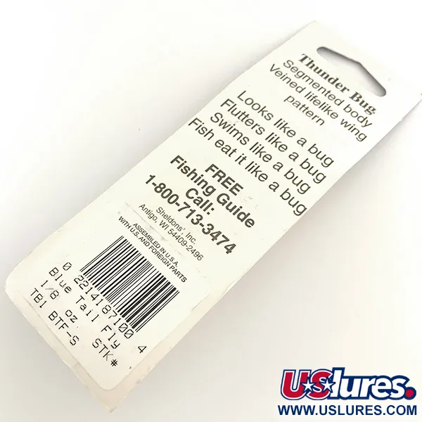 Mepps Thunder Bug Třpytka, Zlatá / Modrá, 4g, Žilkovaná Křídla, #6535