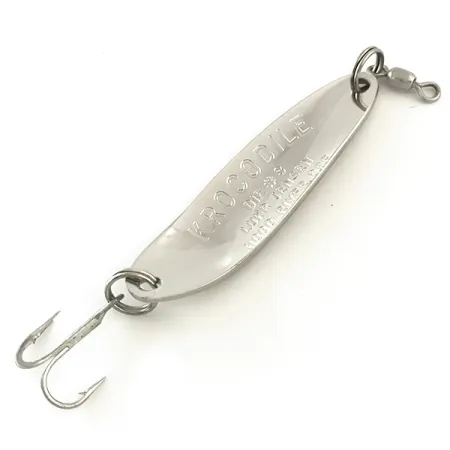 Luhr Jensen Krocodile Die #3 Plandavka, Nikl/Gold-Holo, 10g, #6543