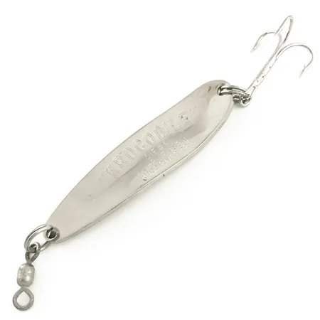 Luhr Jensen Krocodile Die #4 Plandavka, Nikl/Červená, 17g, Daleké hody, #6554