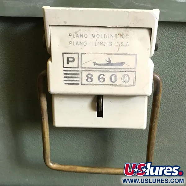 Plano 8600 Vintage Rybářský Kufřík, Bílá/Šedá, 6 Pater, #6574