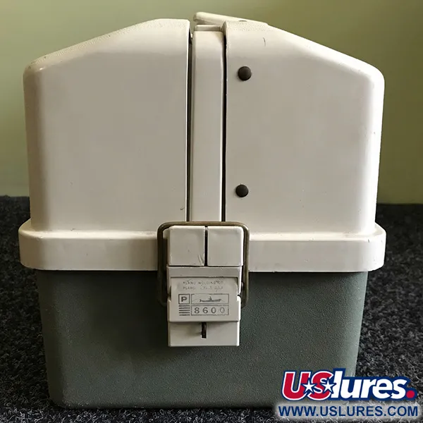 Plano 8600 Vintage Rybářský Kufřík, Bílá/Šedá, 6 Pater, #6574