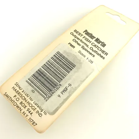 Panther Martin 9 Třpytka, Zlato, 10.6g, Průběžný list, #9 PMGF-G