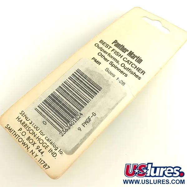 Panther Martin 9 Třpytka, Zlato, 10.6g, Průběžný list, #9 PMGF-G