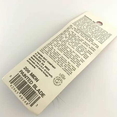 Worden’s Original Rooster Tail Rotačka, Černá, 1.77g, Vrbový list, #6578