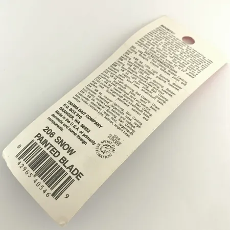 Yakima Bait Worden’s Original Rooster Tail Třpytka, Bílá, 1.77g, #6579