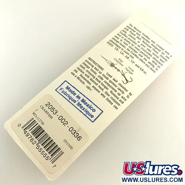 Luhr Jensen Fire Max Miracle 2 UV Třpytka, Oranžová, 7g, Komora, #6580